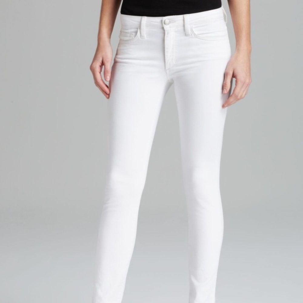 Joe’s Jeans White Skinny Ankle Jeans